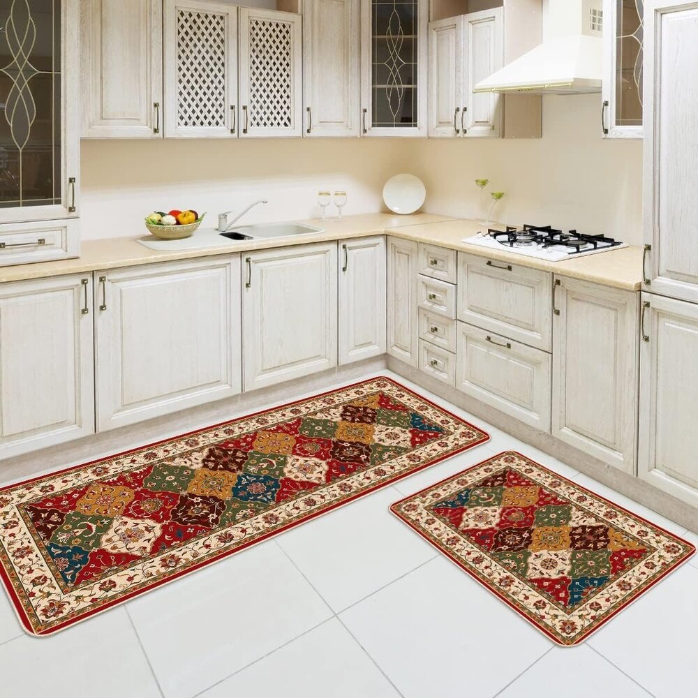 KITCHEN FLOOR MAT SET - PERSIAN