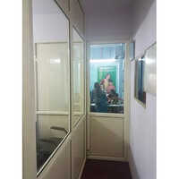 Compact Sheet Aluminium Partition - Color: White