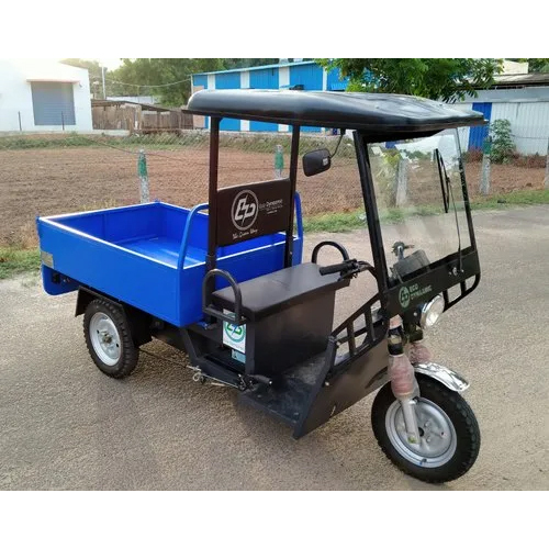 Icat-arai Approved E-loader E-rickshaw - Battery Life: 5-6 Hours