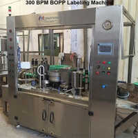 300 Bpm Automatic Bopp Labeling Machine - Color: Silver
