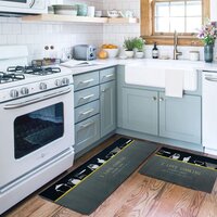 Kitchen Floor Mat Set - Love Cooking - Application: Industrial
