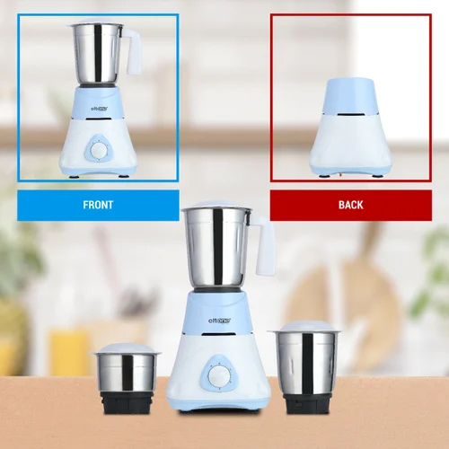 Eltons Classic Pro 500 Watt Mixer Grinder - Color: Blue