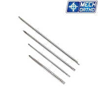 Front Threaded Pin - Grade: Medical