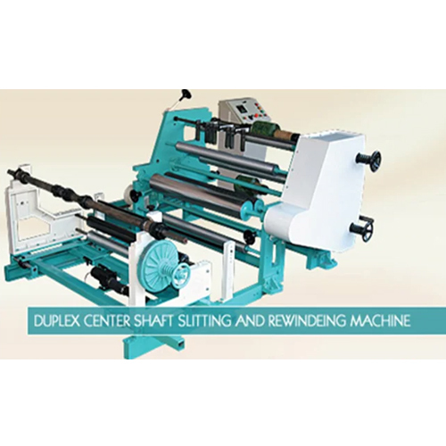 Duplex Center Shaft Rewinding Machine - Feature: High Efficiency
