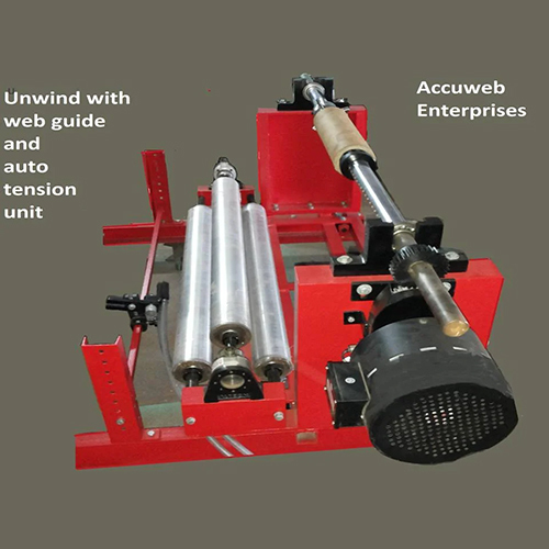 Unwinding Web Guiding System - Automatic Grade: Semi-Automatic