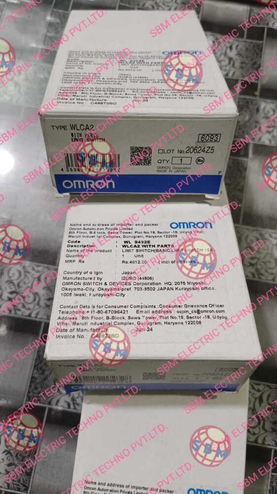 OMRON, LIMIT SWITCH, WLCA2