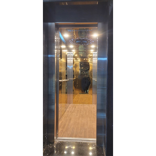 Luxury Passenger Elevator - Material: Stainless Steel
