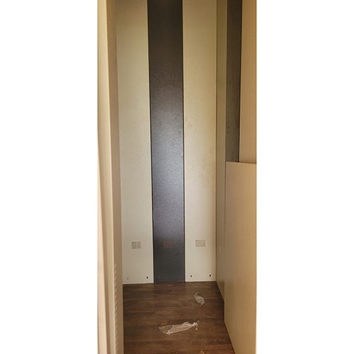 Golden Designer Passenger Elevator - Material: Stainless Steel