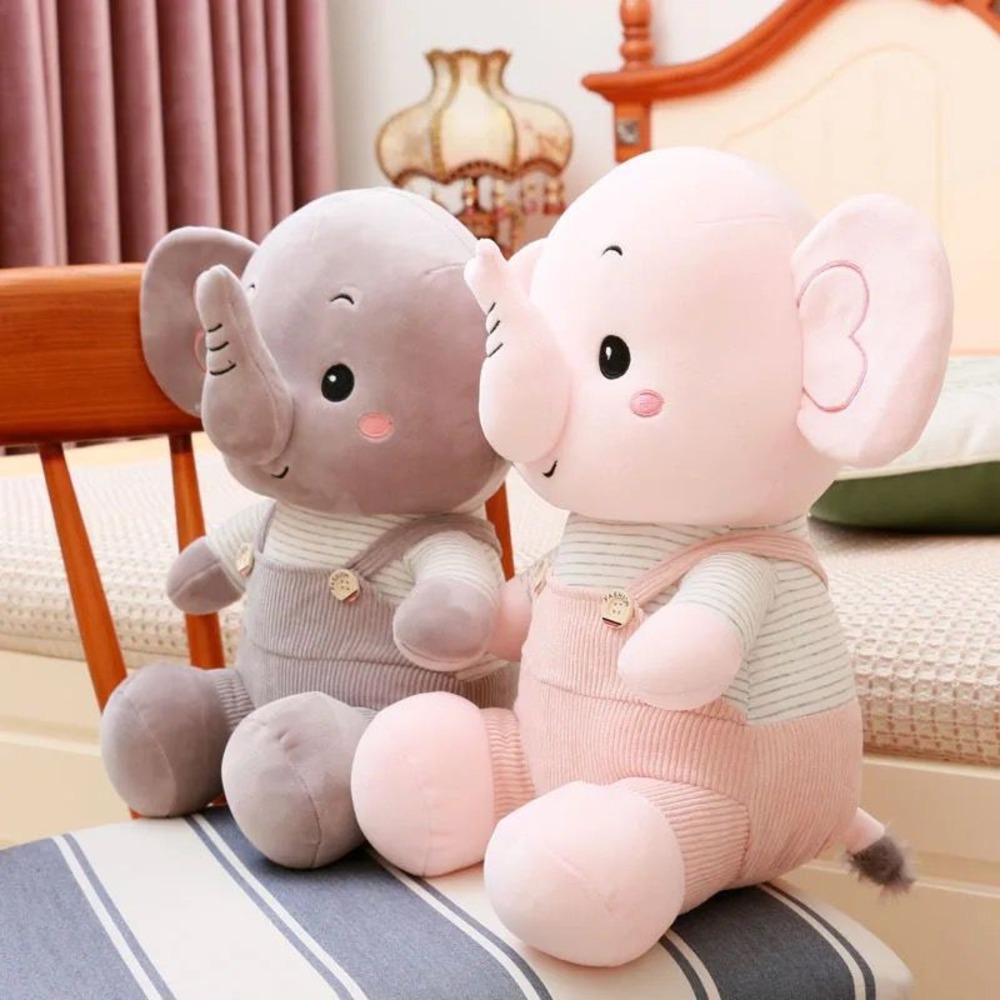 Elephant Soft Toy - Color: Multicolor