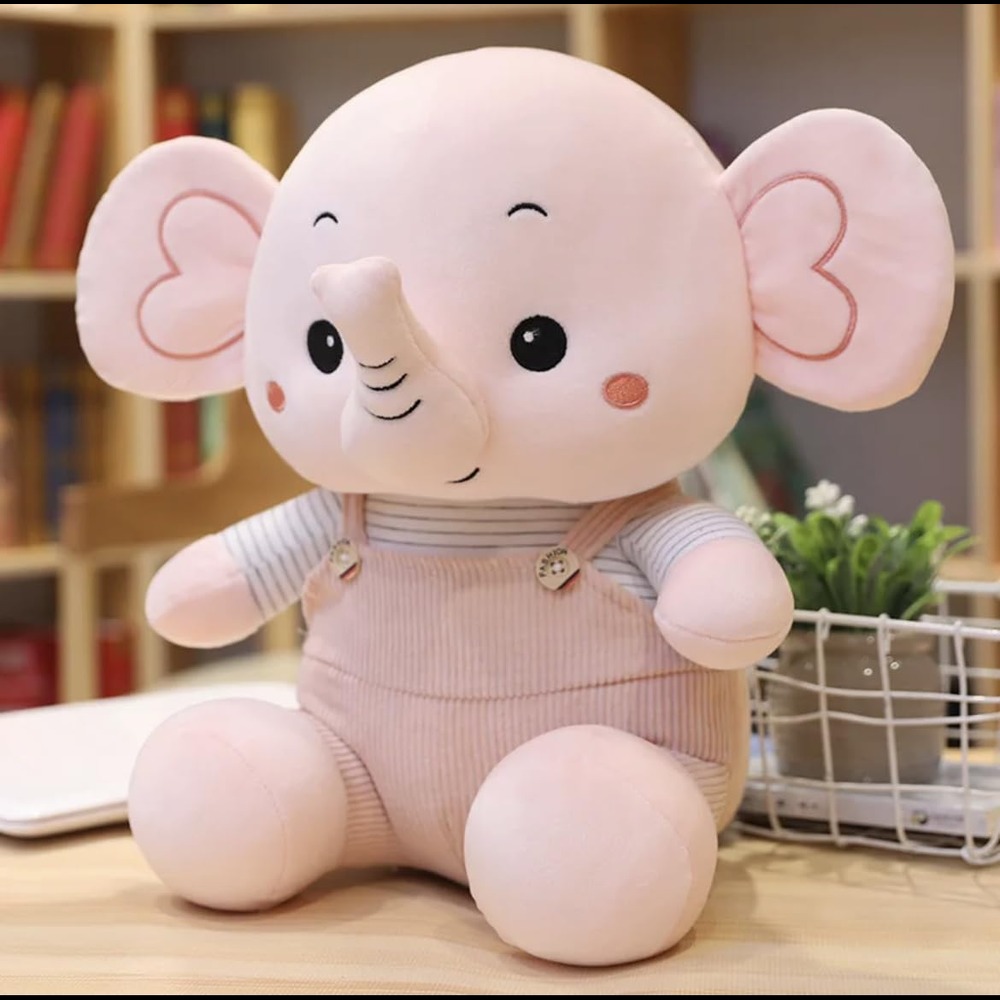 Elephant Soft Toy - Color: Multicolor