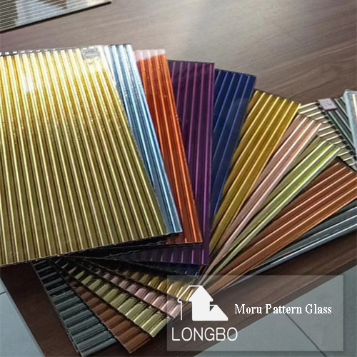 Nice Design Bronze Euro Grey Color Moru Pattern Glass for Building - Glass, 3-12mm Thickness, 1524*2134mm to 1830*2440mm Sizes, Smooth Finish, Embossed Pattern