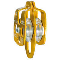 Beal Transf'air 2 Double Pulley - Color: Yellow