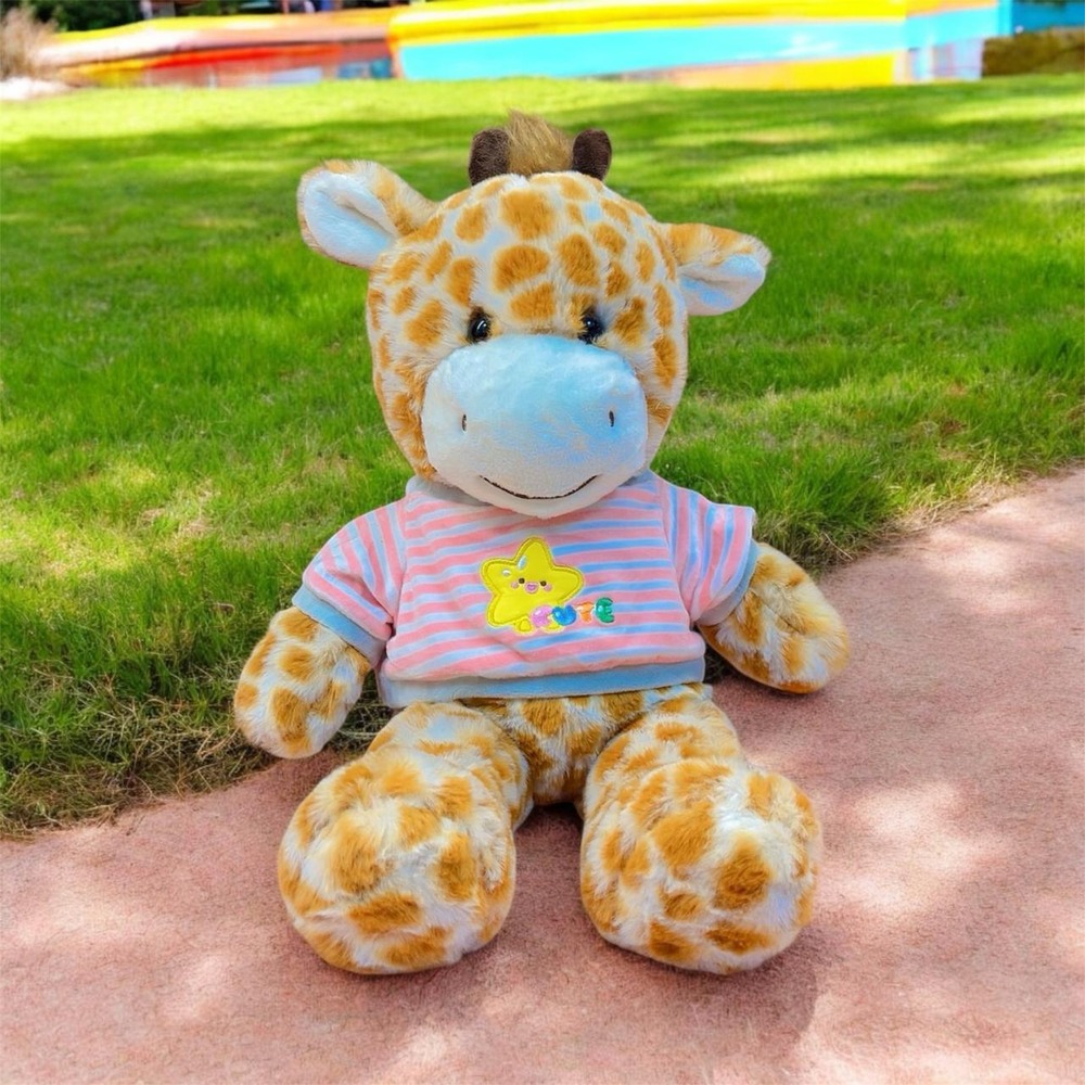 Giraffe Soft Toy - Color: Multicolor