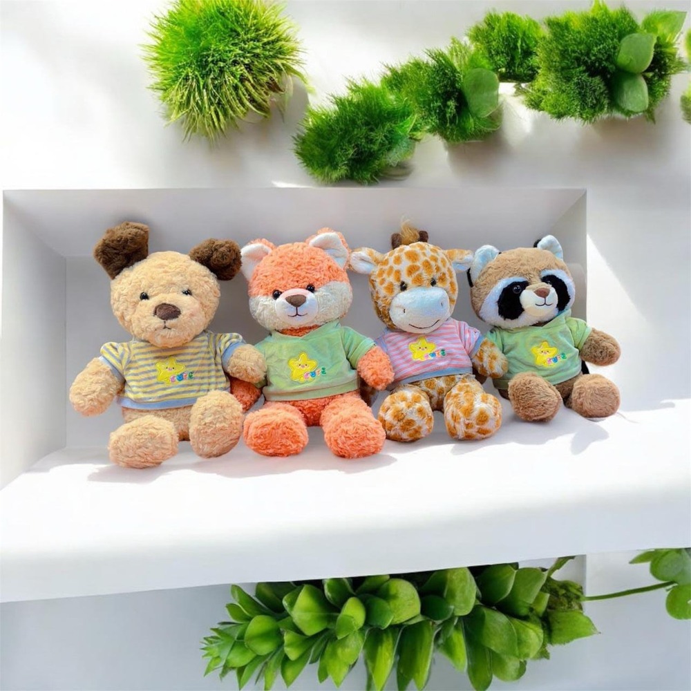 Giraffe Soft Toy - Color: Multicolor