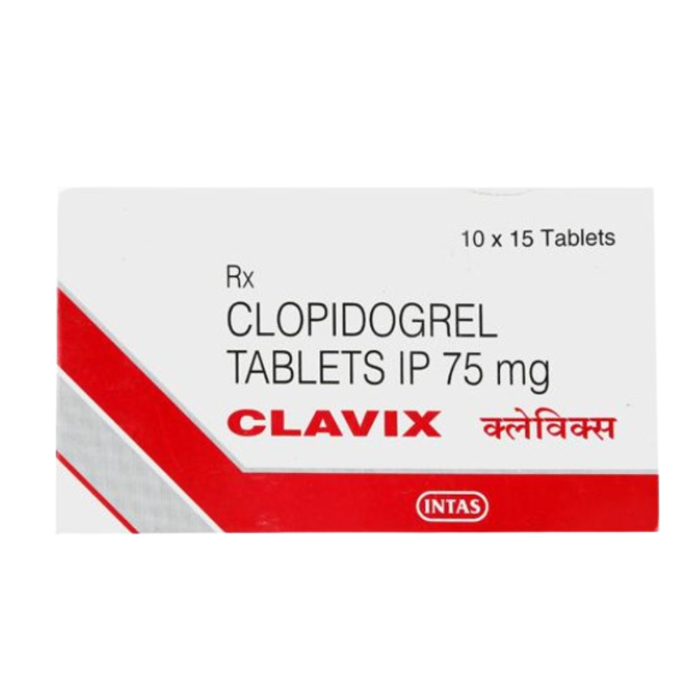 Clopidogrel 75 Mg Tablets
