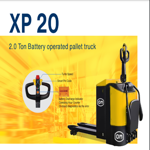 Stand-On Electric Pallet Truck
