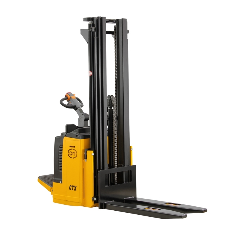 1.6 Ton Battery Operated Stacker With Electric Steering