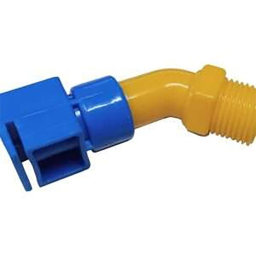 Vasudha Solar Panel Cleaning Sprinkler yellow colouue 180 Degree