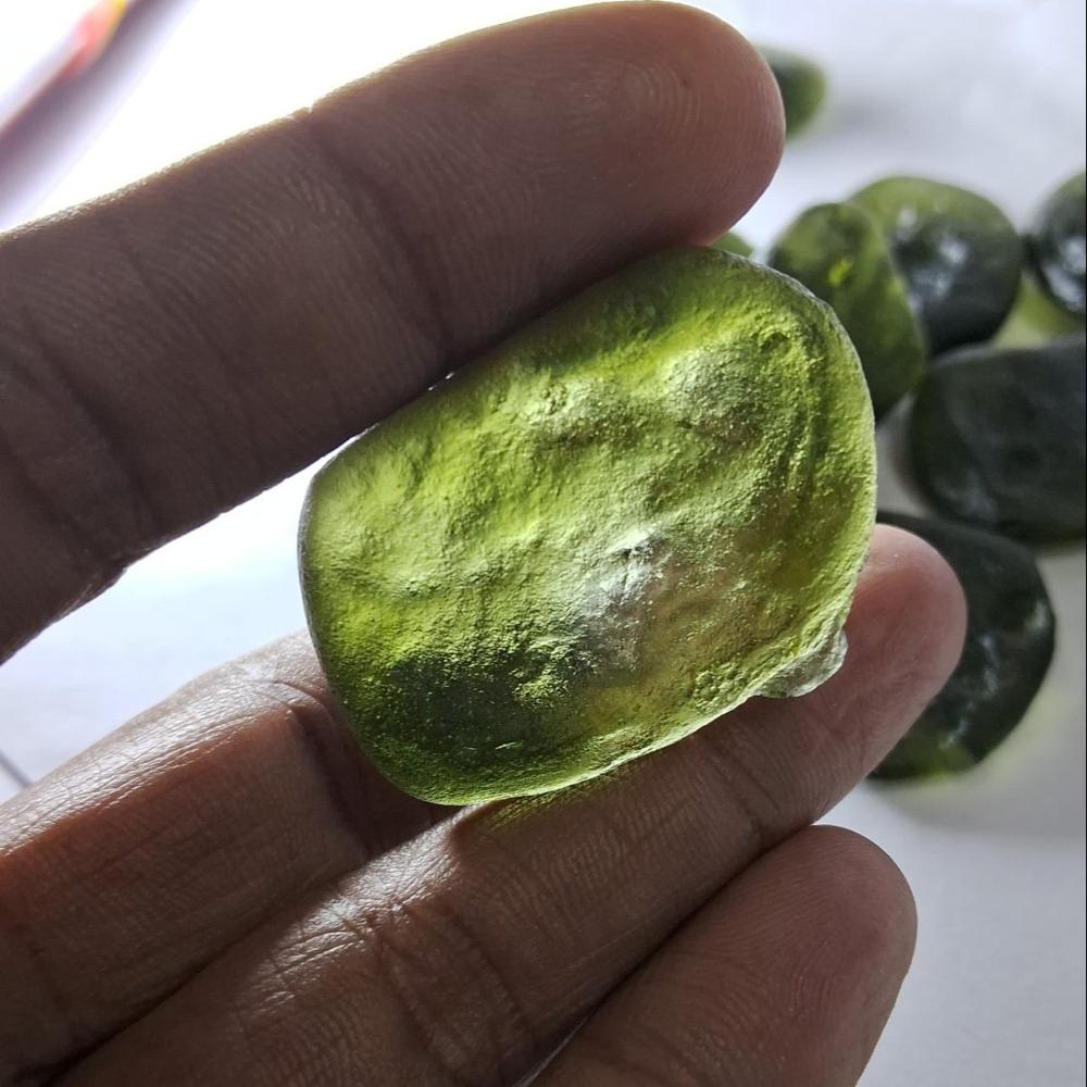 Moldavite natural Gemstone