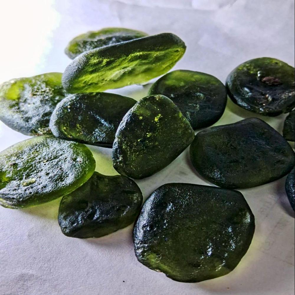 Moldavite natural Gemstone
