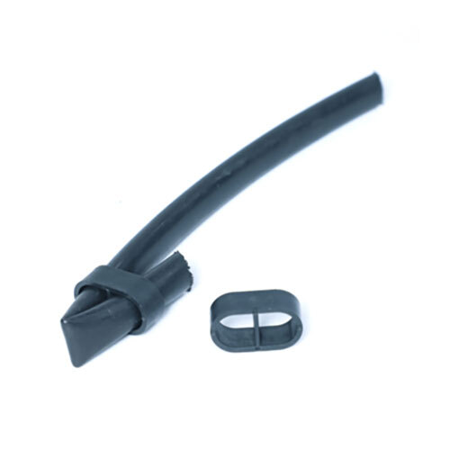 High-Grade Black Plastic 16mm End Cap