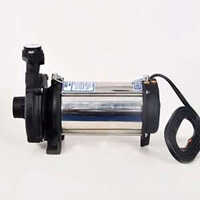 1.5 Hp Submersible Openwell Pump Single Phase With Starter - Color: Black And Silver