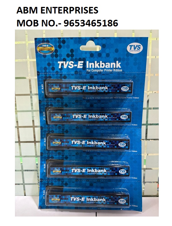 TVS-E ink Bank Ribbon (Pack of 5)