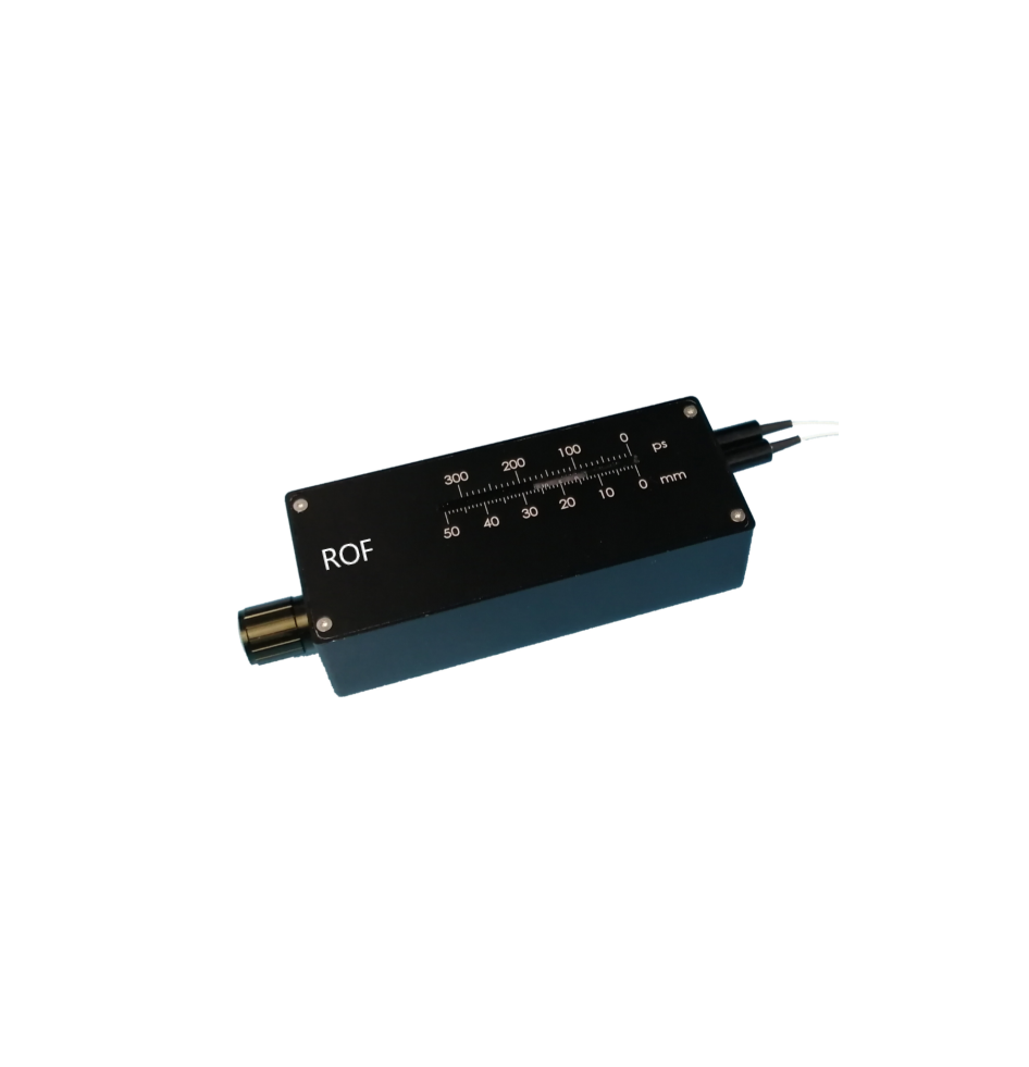 Rof fiber optic delay line Manual Variable Optical Delay Line