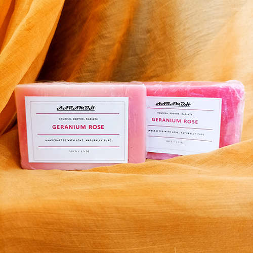 Geranium Rose Soap - Feature: High Quality