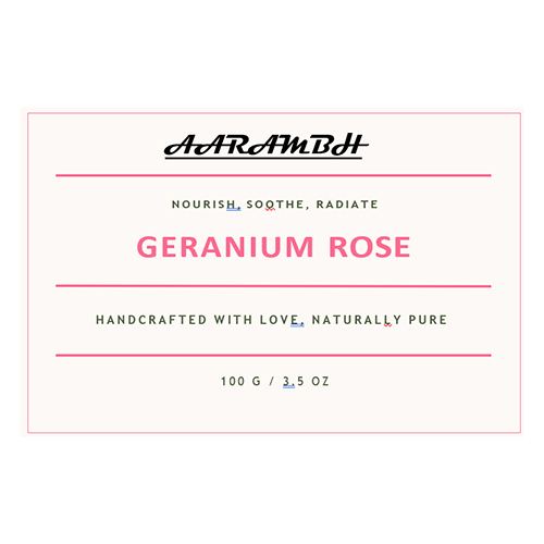Geranium Rose Soap - Feature: High Quality