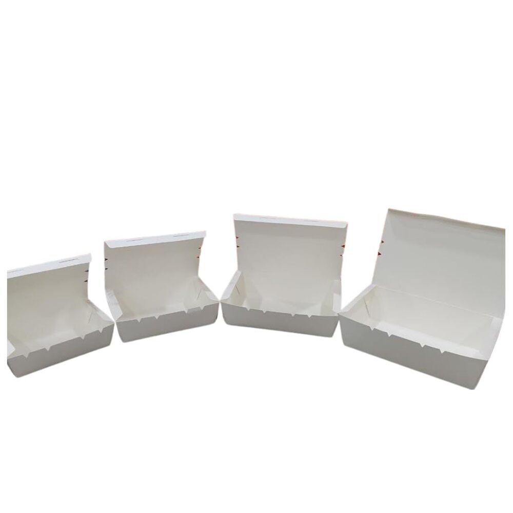 Disposable Paper Lunch Box - Coating Type: Glossy
