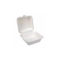 Cornstarch 600ml 2cp Clamshell Meal Tray