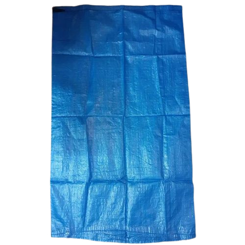 Blue PP Woven Rice Packaging Bag