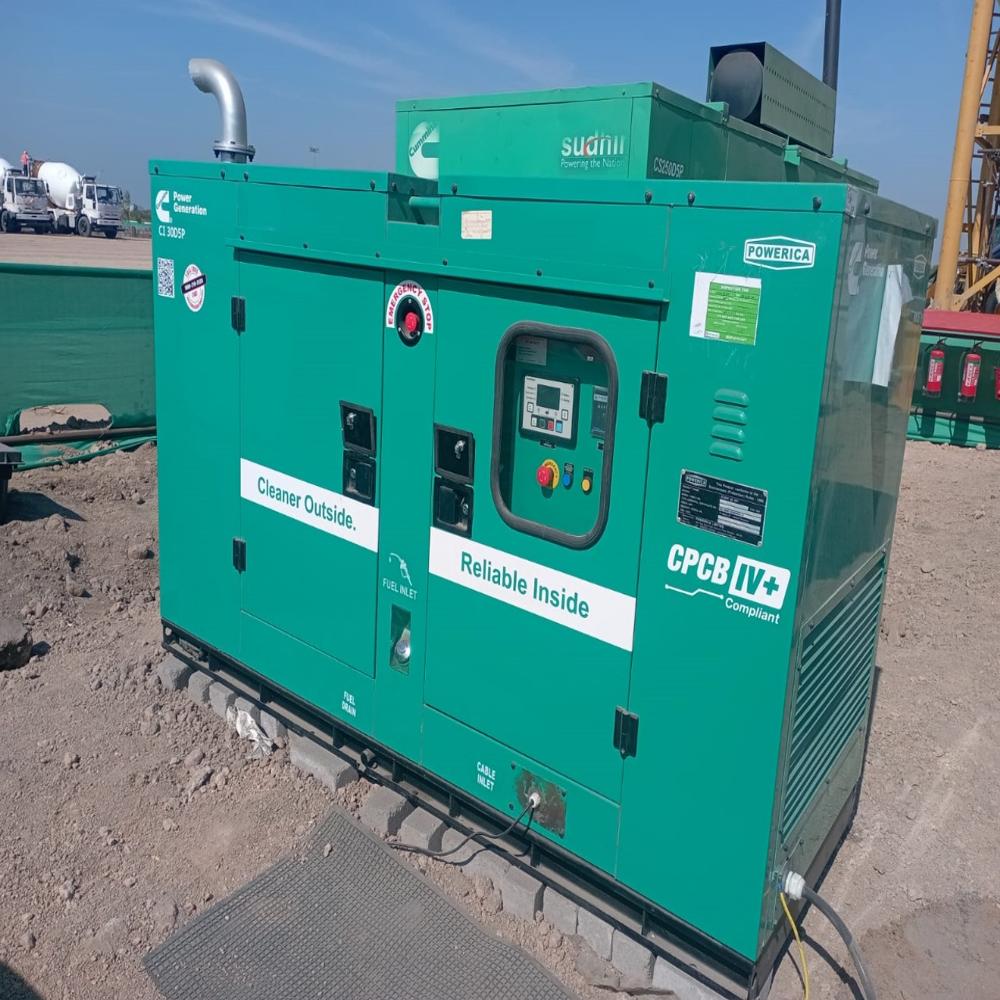 Silent Generator In Africa - Color: Green