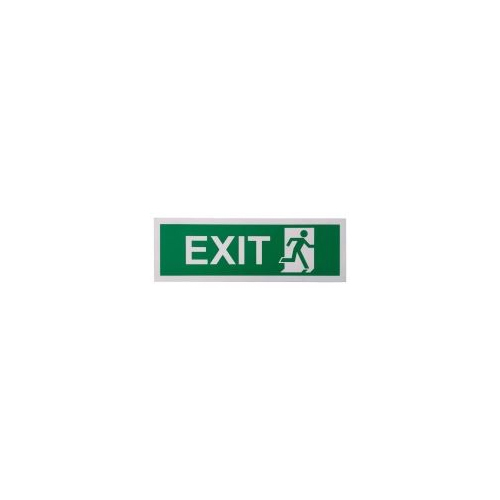 Exit With Running Man - Body Material: Plastic