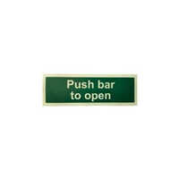 Push Bar To Open - Body Material: Plastic
