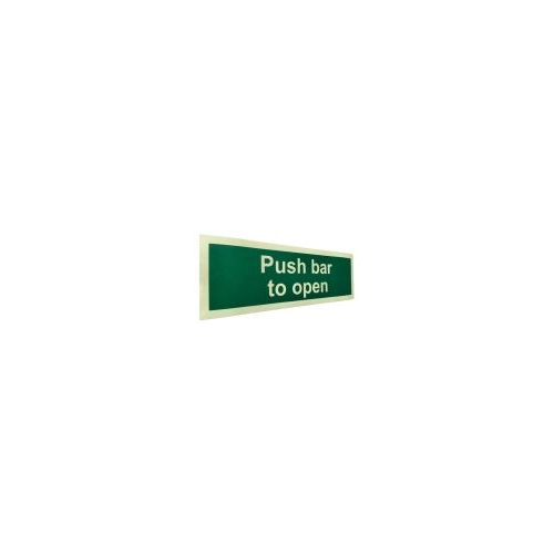 Push Bar To Open - Body Material: Plastic