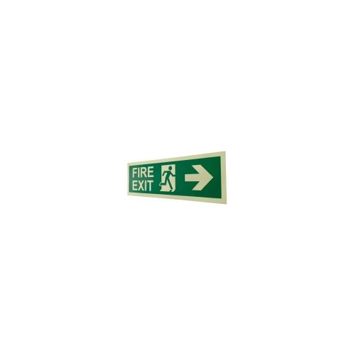 Fire Exit with Left Arrow