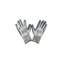 Karam Pu Coated Hand Gloves - Color: Silver