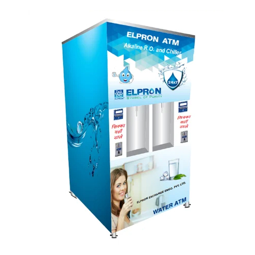 300L Elpron Coin Operated Water Vending Machine - Color: Multicolor