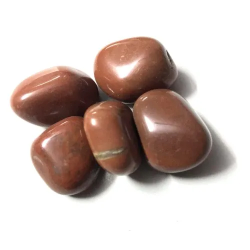 Red Jasper Tumbles - Shape: Oval Cut