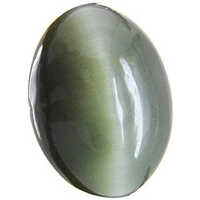 Cats Eye Gemstone - Natural Gemstone, Customized Size, Oval Cut, Green Color | Perfect Addition For Unique Jewelry Creations