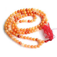 Carnelian Stone Mala - Grade: A