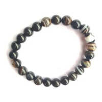 Sulemani Hakik Bracelet - Color: Black