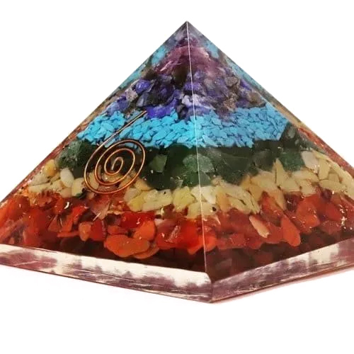 Chakra Stone Pyramid