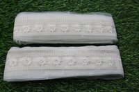 fancy & off whit embroidery lace