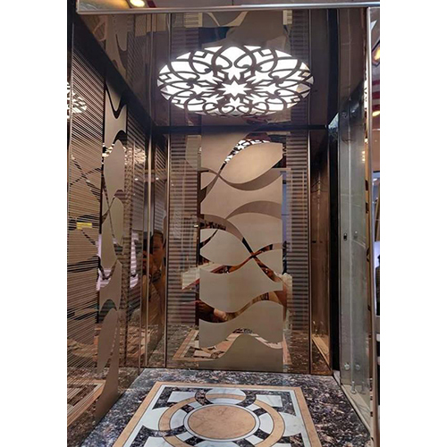 Rose Gold  Lift Cabin - Load Capacity: 1 Tonne