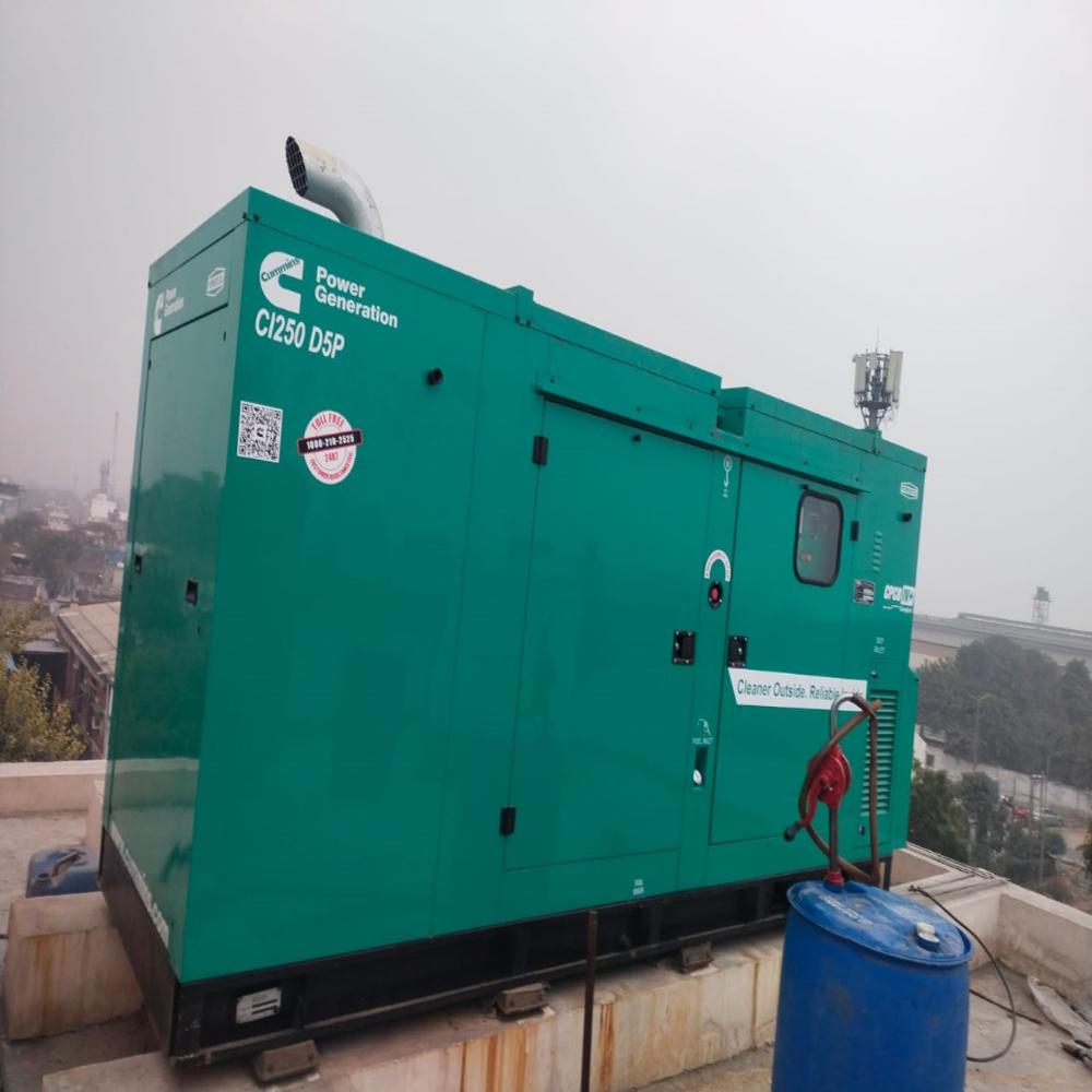 Fuel-efficient Quiet Generator In Africa - Color: Green