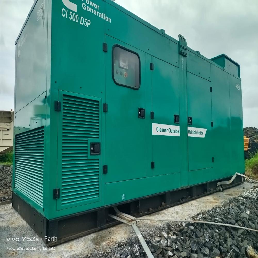 Fuel-efficient Quiet Generator In Africa - Color: Green