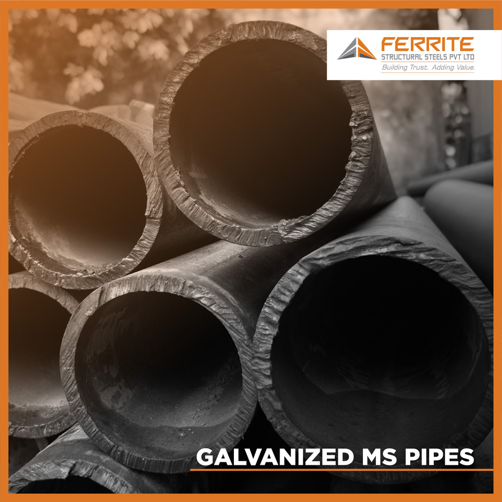 Ms Erw Pipes - Application: Construction